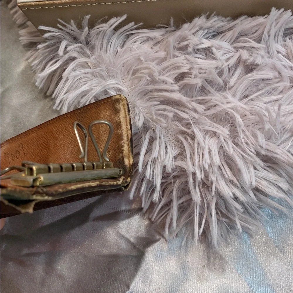 🌹VINTAGE LOUIS VUITTON AUTHENTIC Leather Brown SIGNATURE KEY Wallet 6 rings - Picture 12 of 16